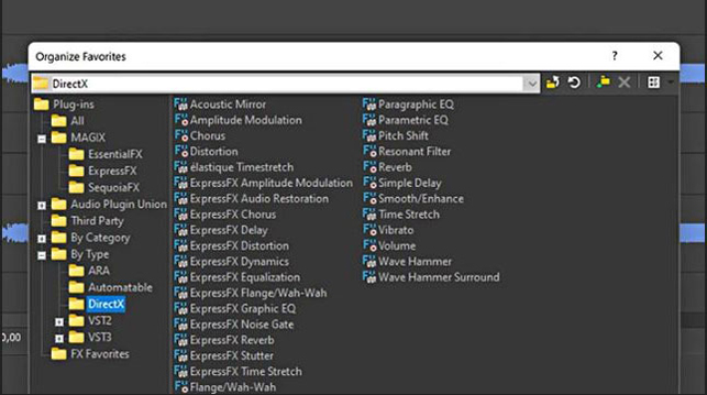 An interface showing expanded Plug-in manager